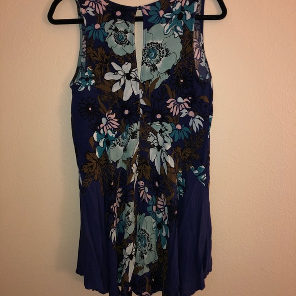 Multi-Colored Blues Sundress - Picture 3 of 3